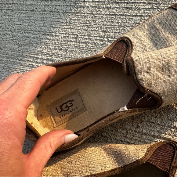 Ugg canvas slip on. Only worn once!! - Picture 3 of 5